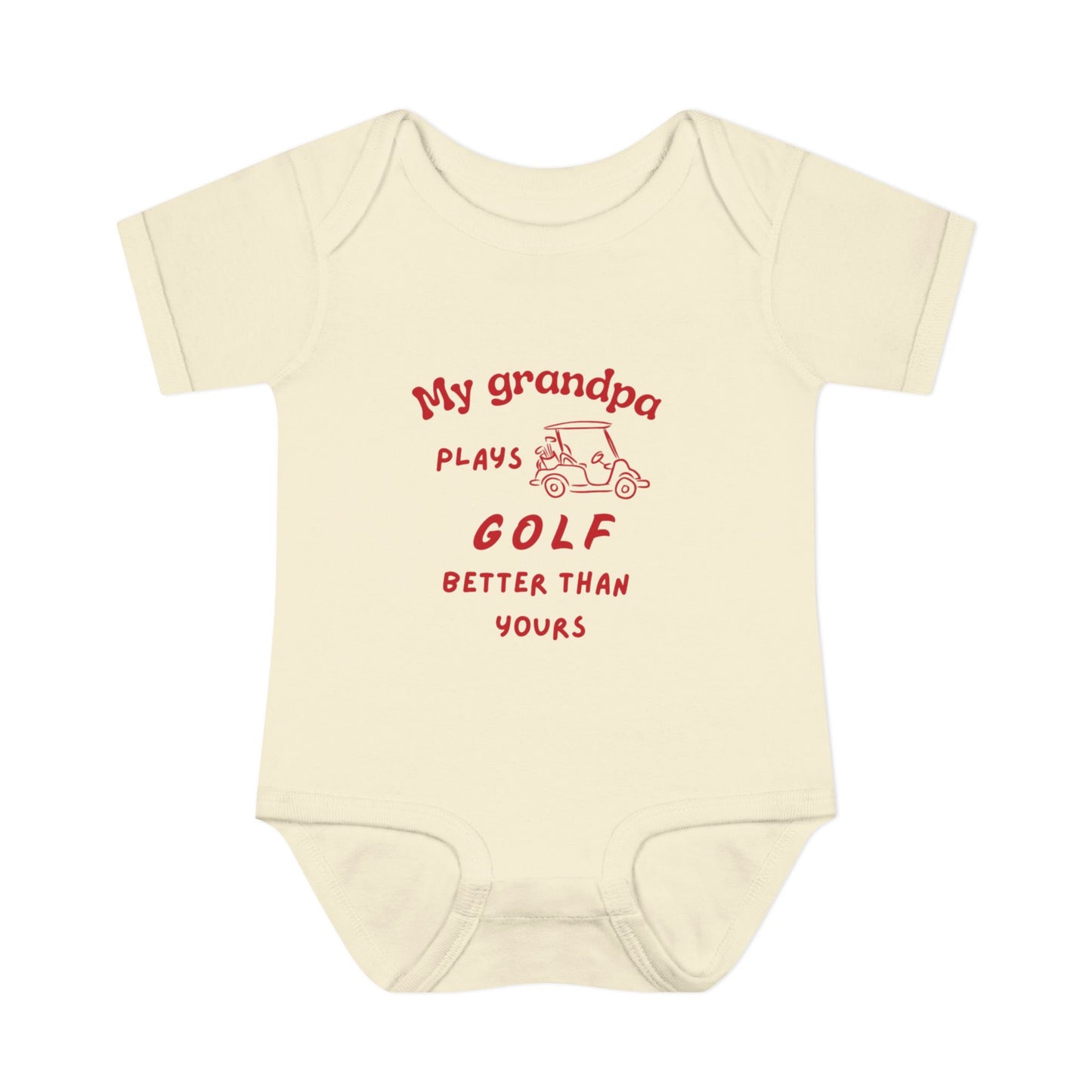 My Grandpa Plays Golf better than yours ... baby onesie bodysuit