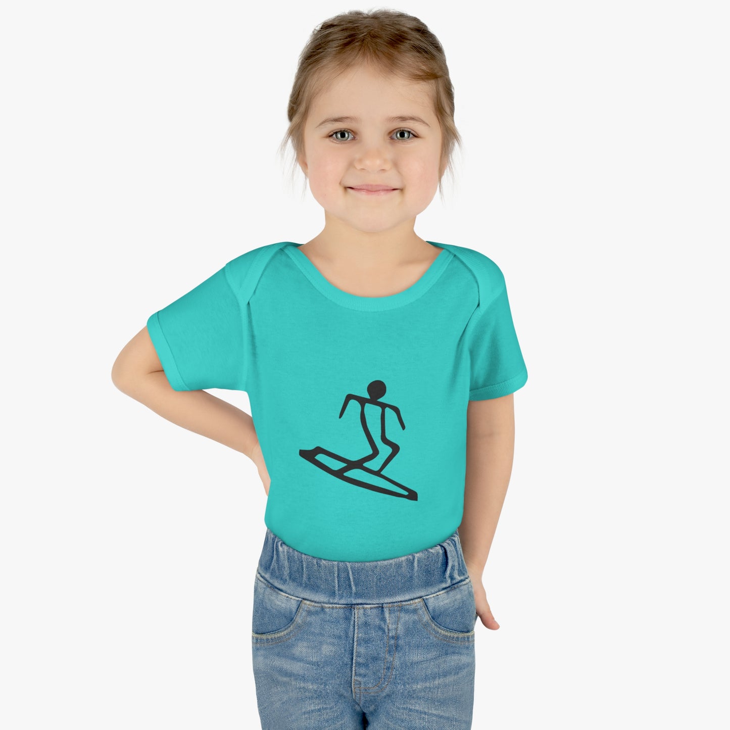 Surfer Baby Petroglygh Onesie