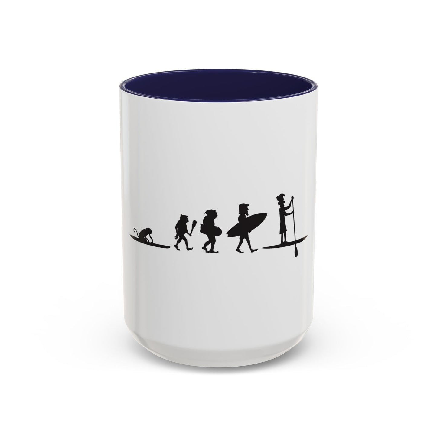 Mug - Sup Paddle Boarder Evolution Coffee Mug (11, 15oz)