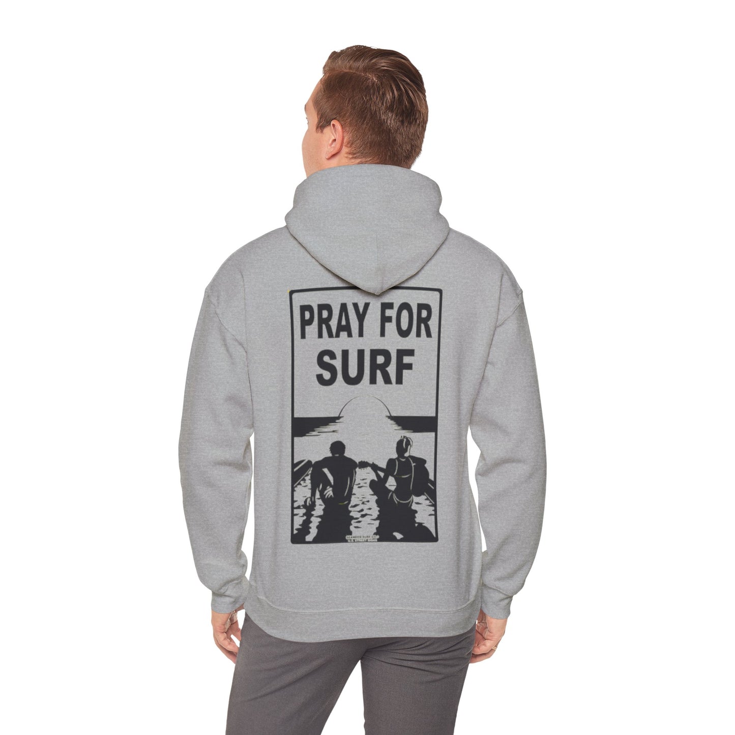 Pray for Surf Hoody pullover sweatshirt