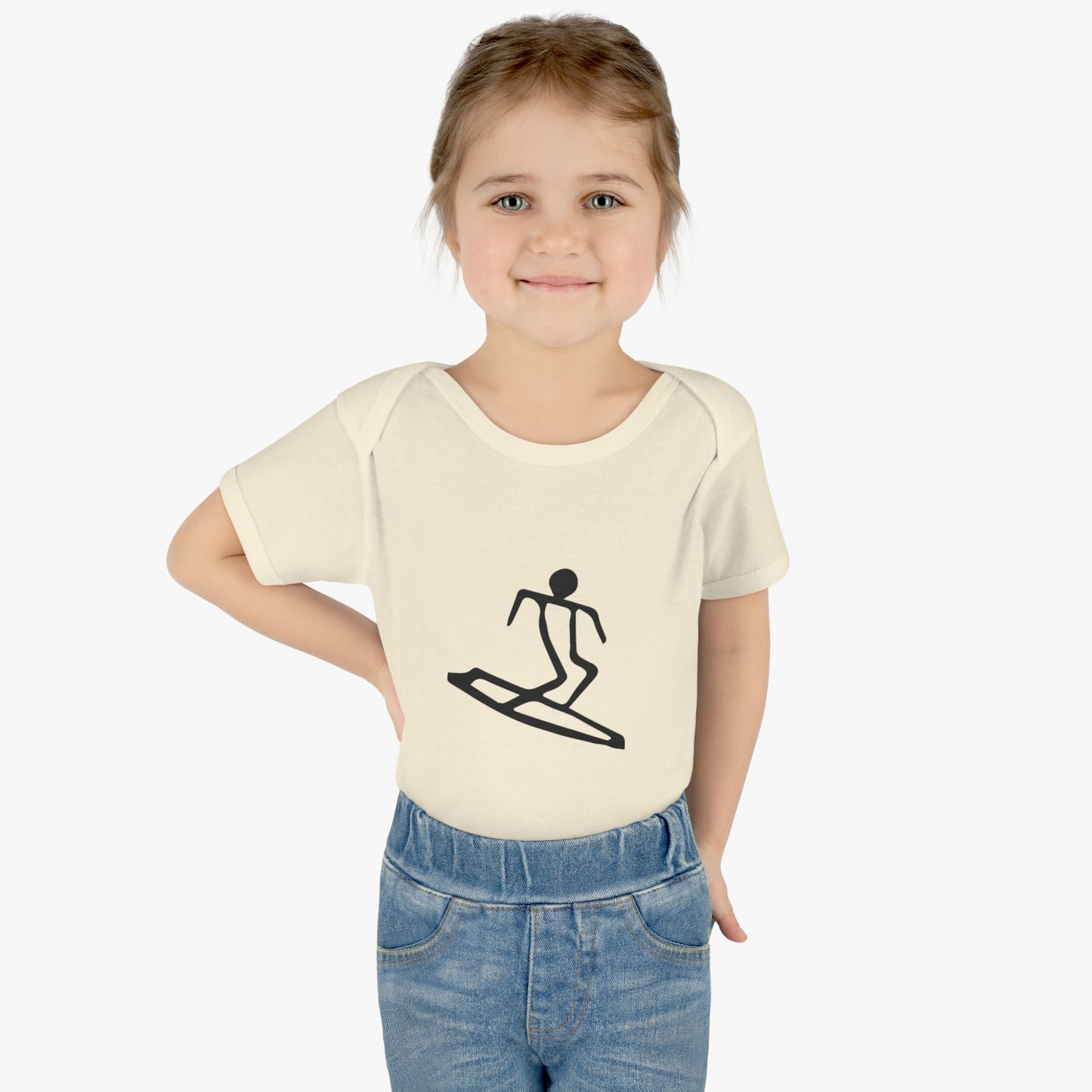 Surfer Baby Petroglygh Onesie