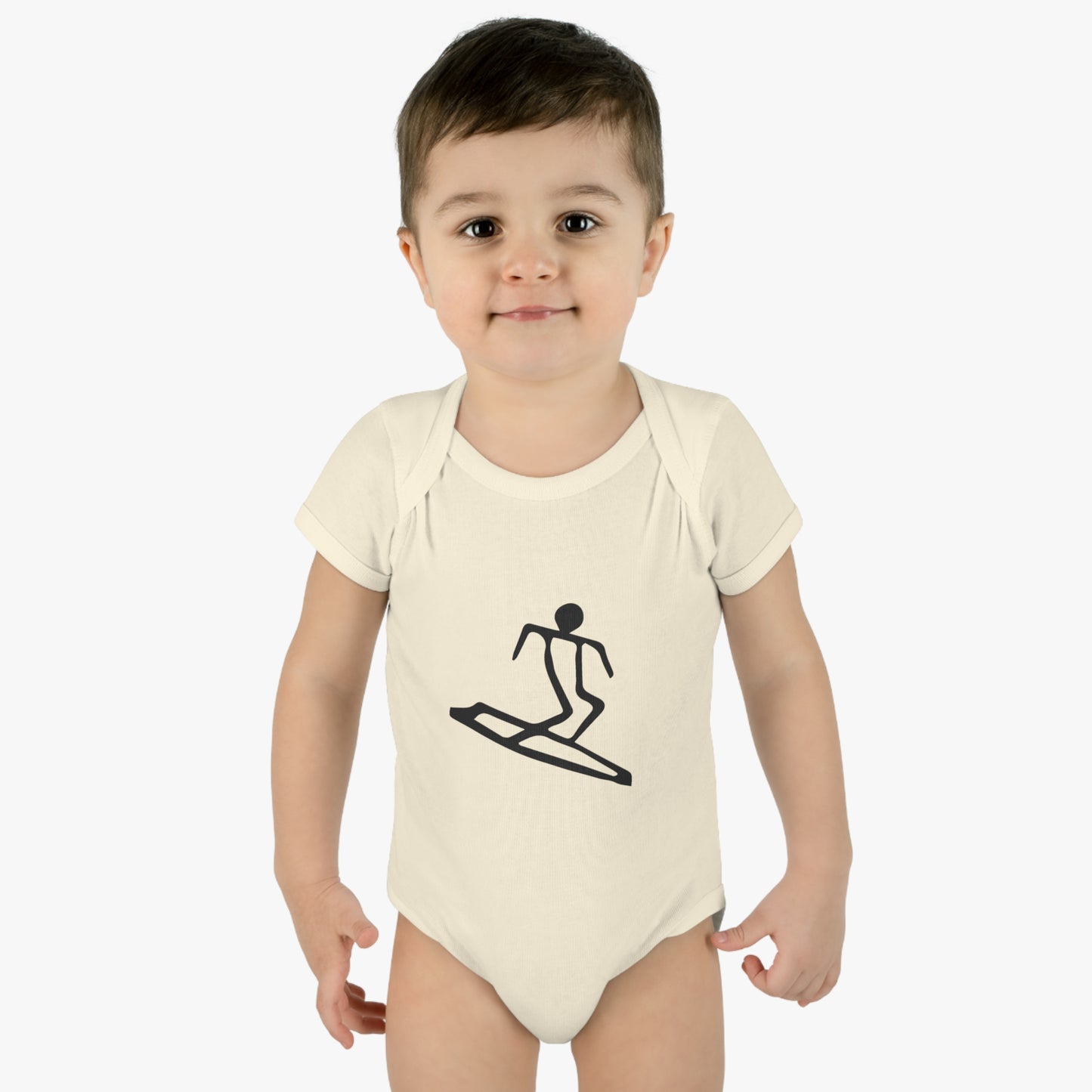 Surfer Baby Petroglygh Onesie