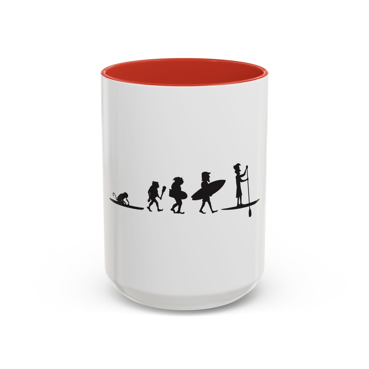 Mug - Sup Paddle Boarder Evolution Coffee Mug (11, 15oz)