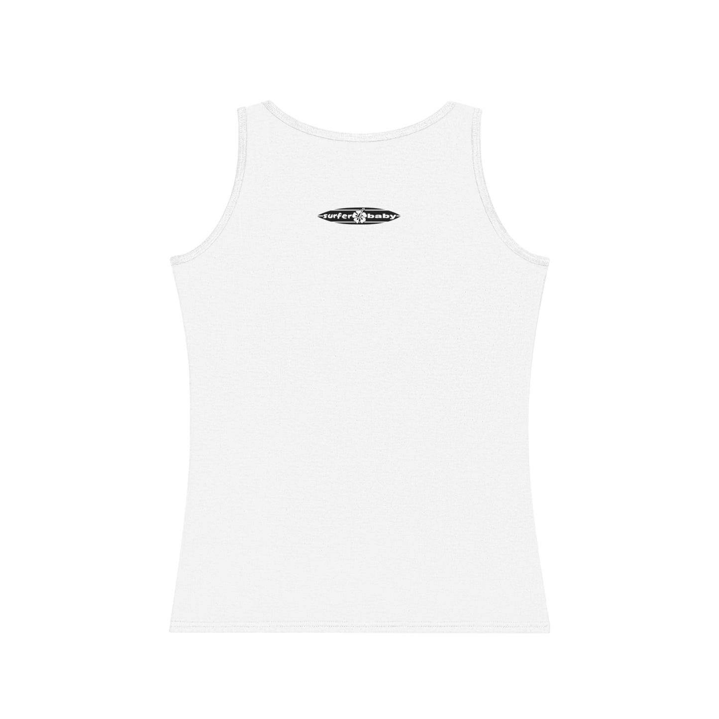 Surfer Baby on Board maternity tank boy blue