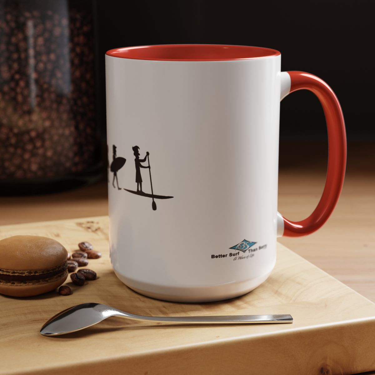 Mug - Sup Paddle Boarder Evolution Coffee Mug (11, 15oz)