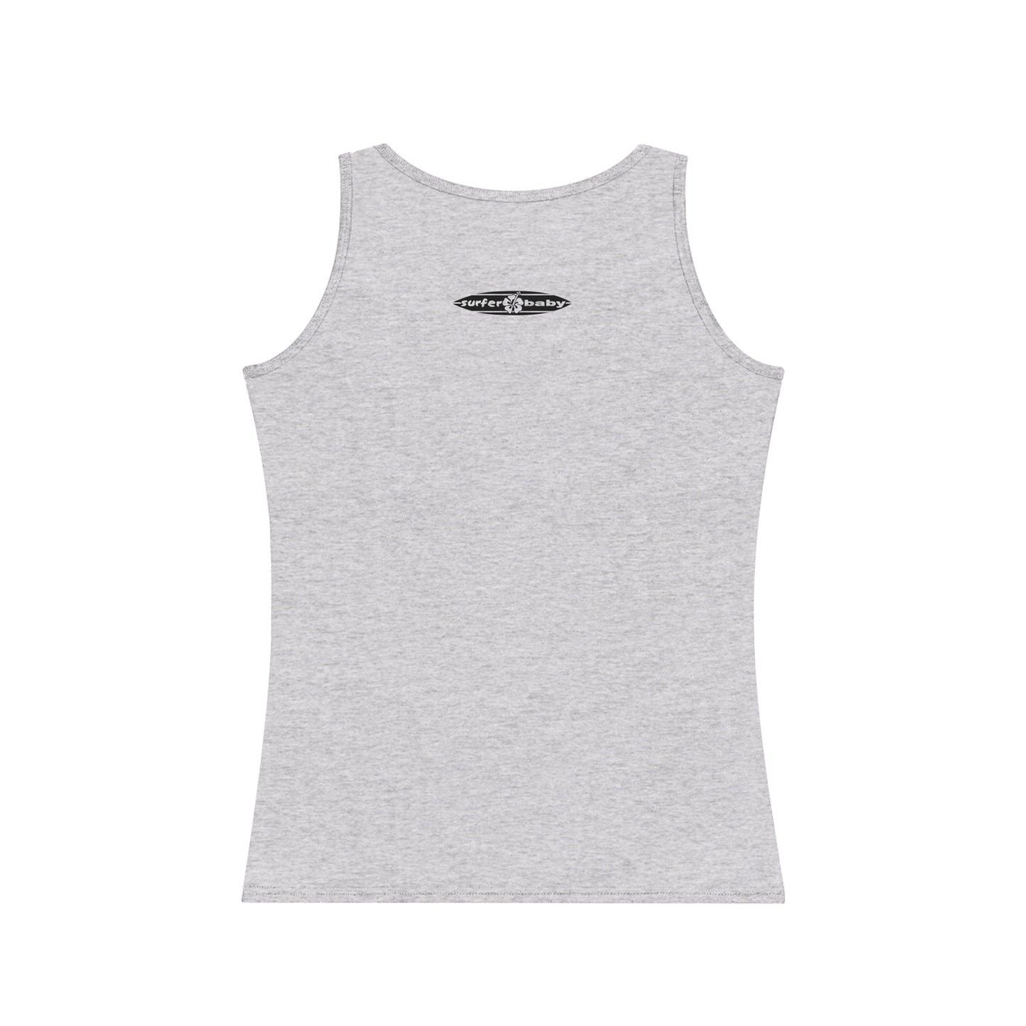Surfer Baby on Board maternity tank boy blue