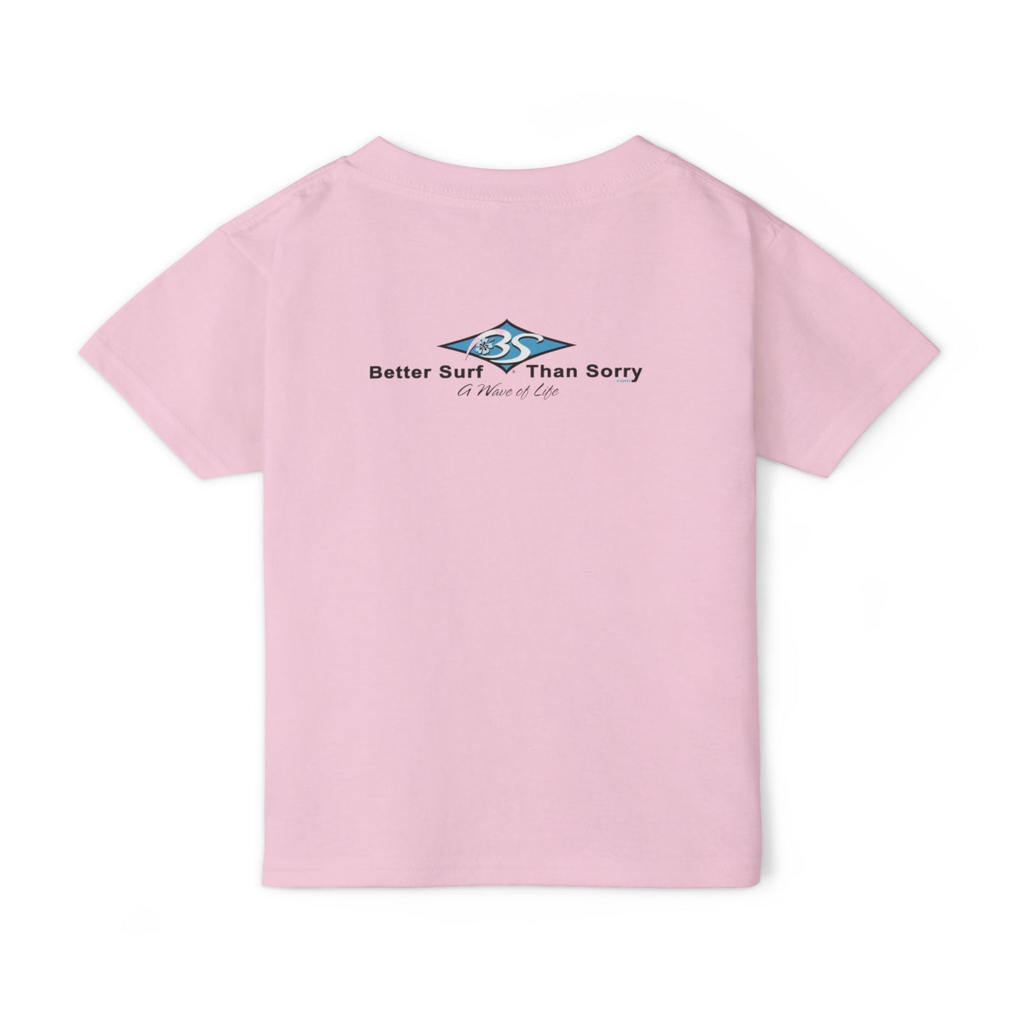 Better Surf than Sorry kids toddler T shirt for little surfer girls and surf dudes