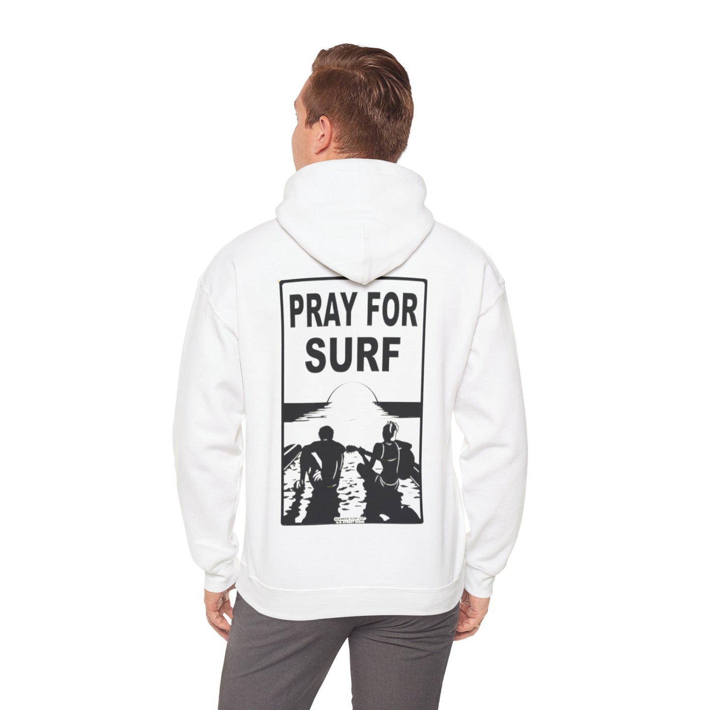 Pray for Surf Hoody pullover sweatshirt