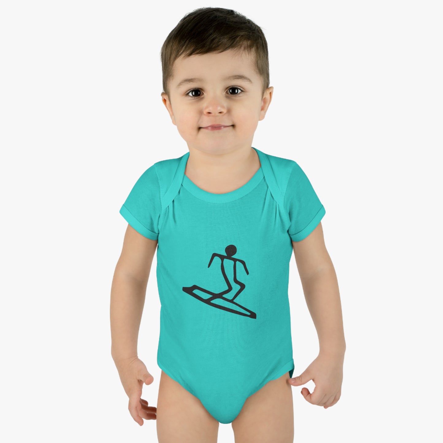 Surfer Baby Petroglygh Onesie