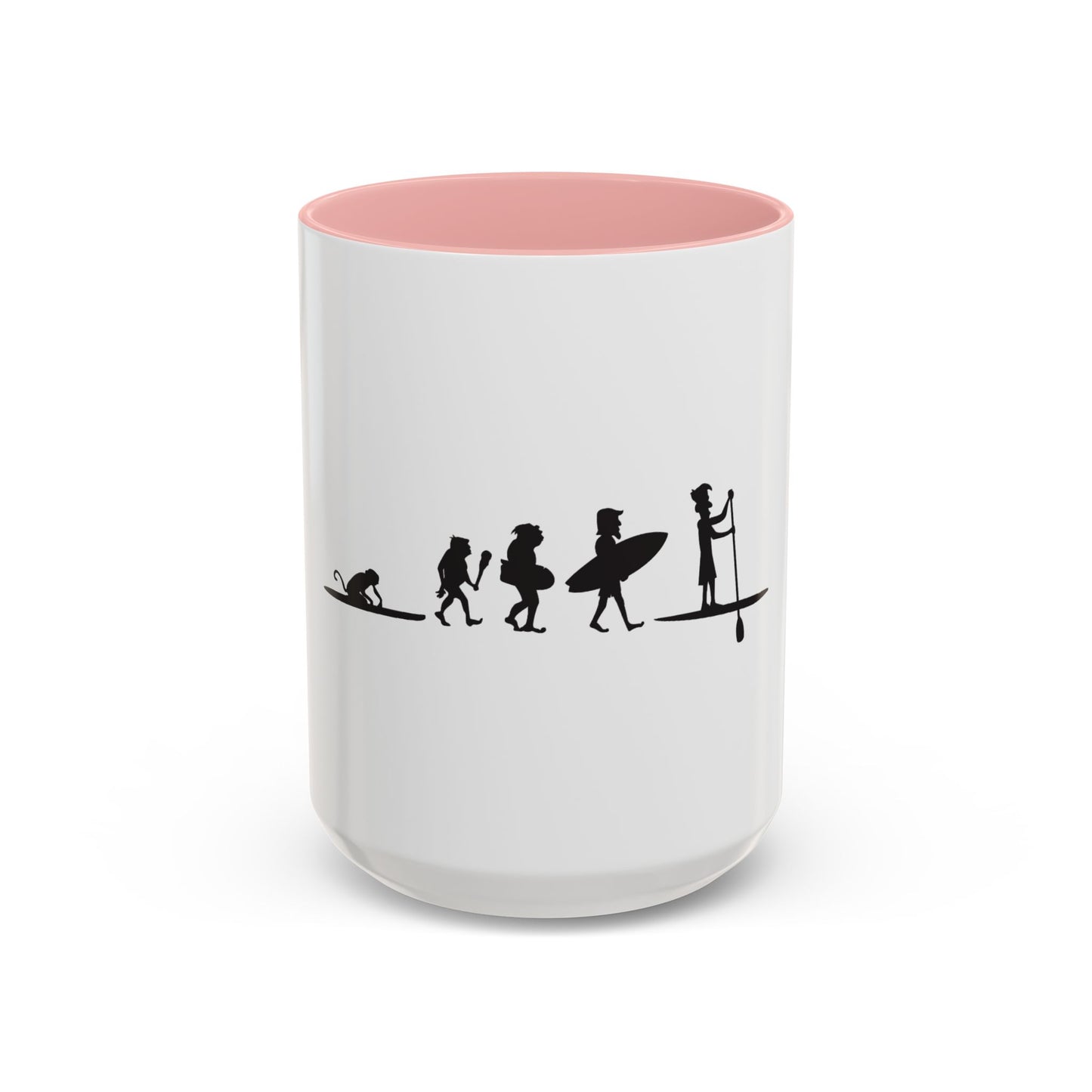 Mug - Sup Paddle Boarder Evolution Coffee Mug (11, 15oz)