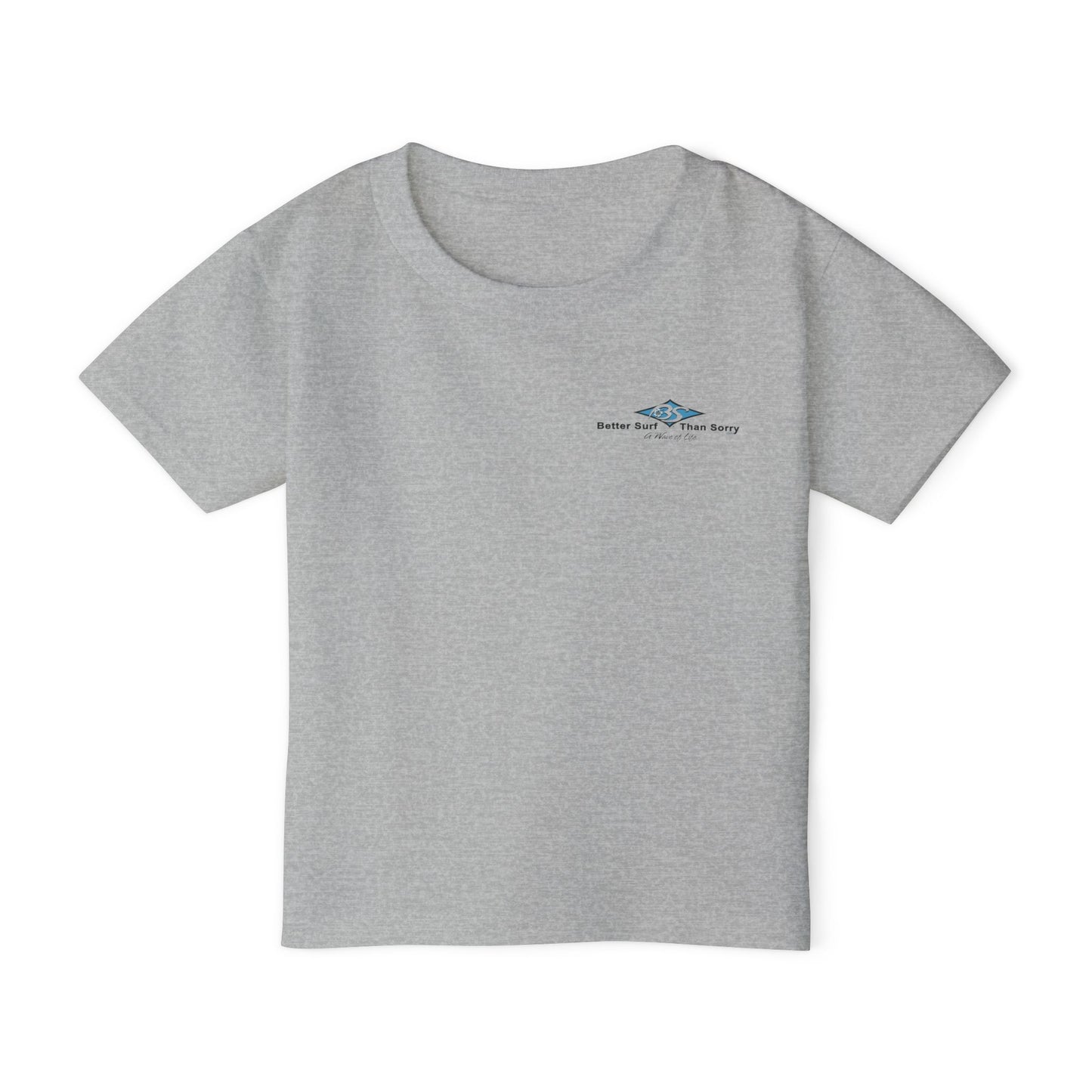 Better Surf than Sorry kids toddler T shirt for little surfer girls and surf dudes