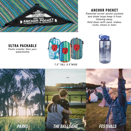 Adventure Sheet Water resistant Festival, Beach & Park Blanket