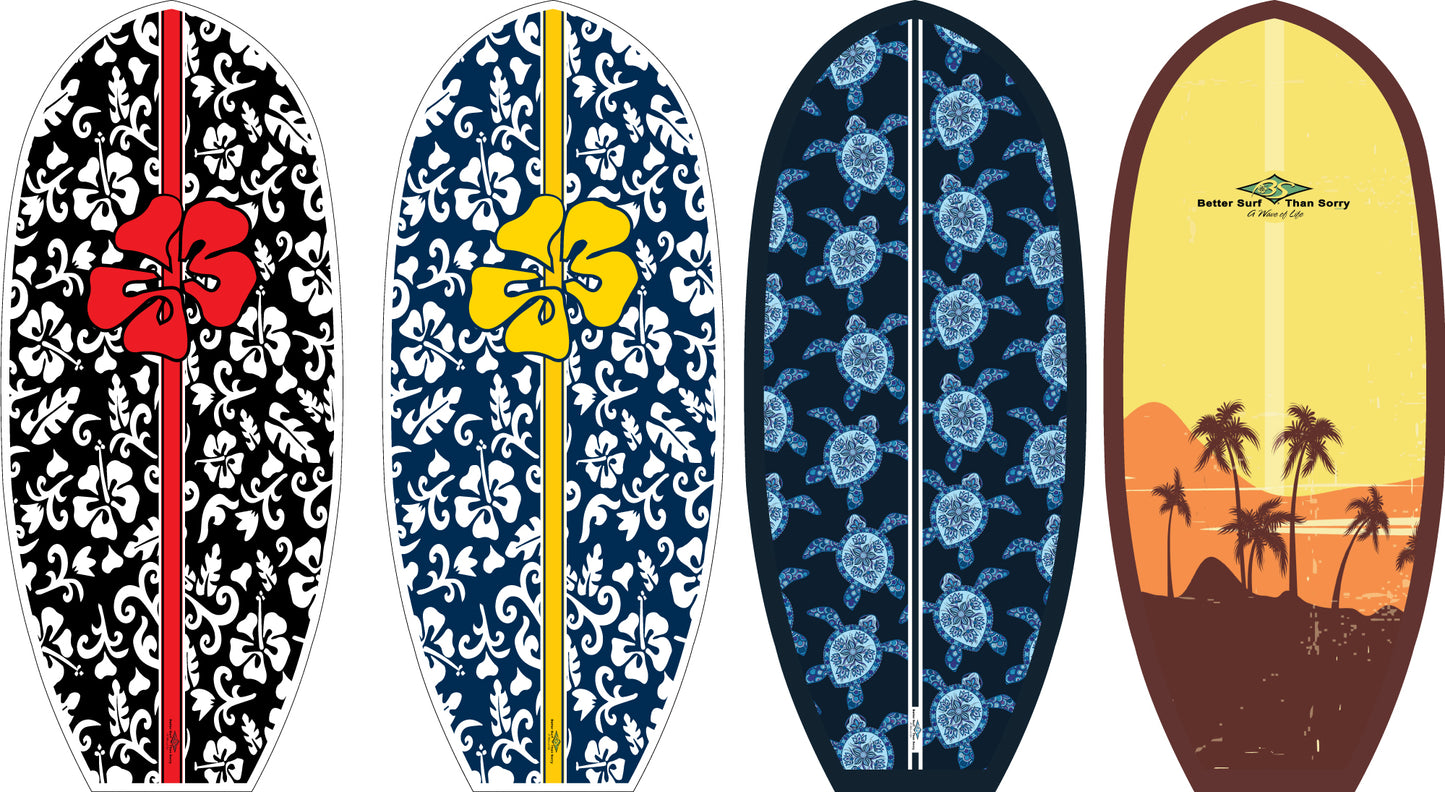 Surfboard Shaped Beach Towel