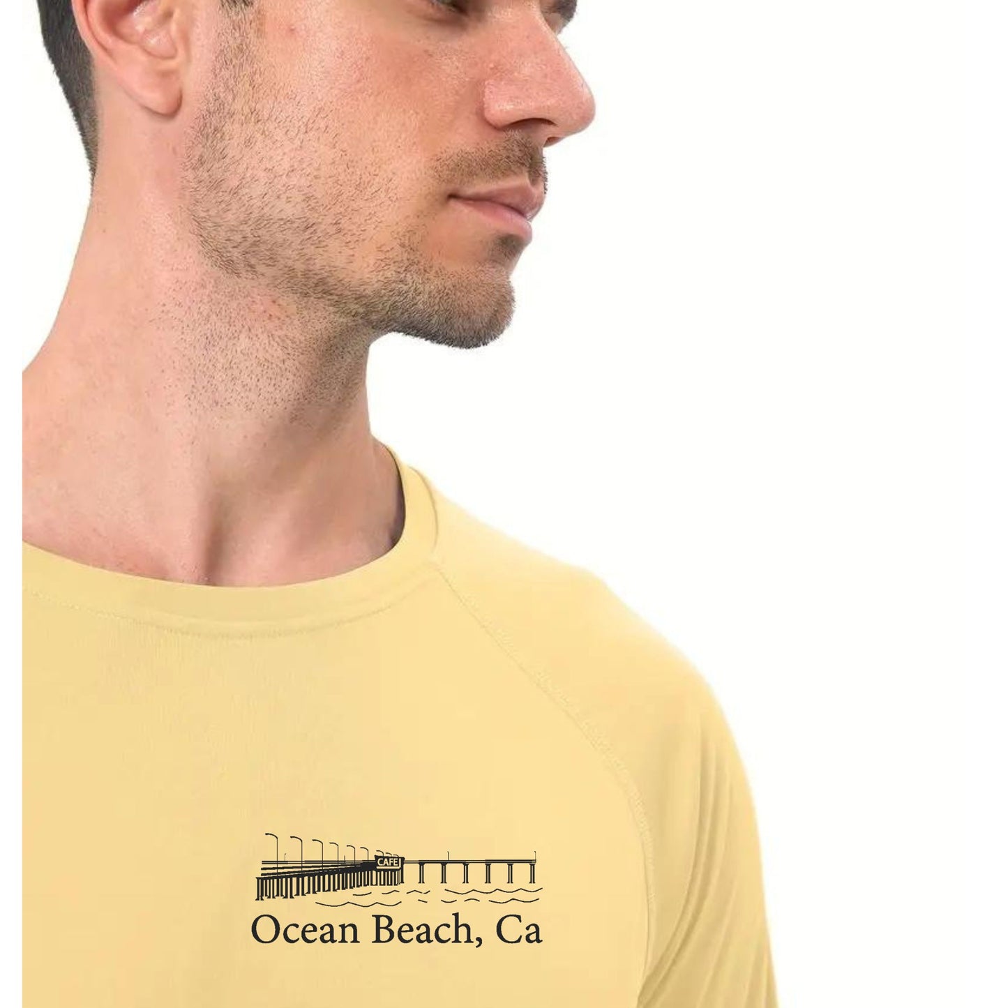 Better Surf than Sorry Ocean Beach UV loose fit rashguard OB