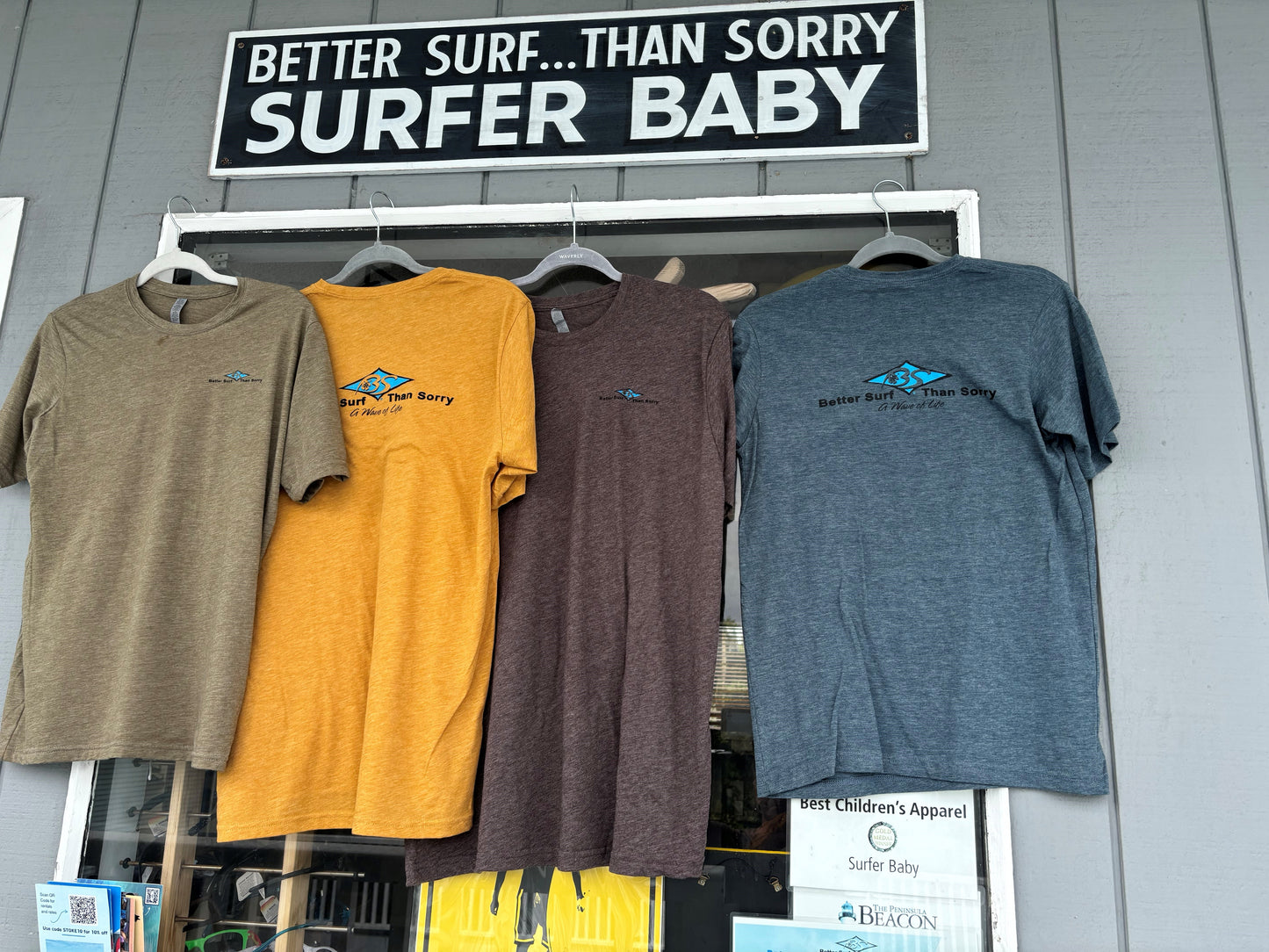 Better Surf than Sorry short sleeve t shirt