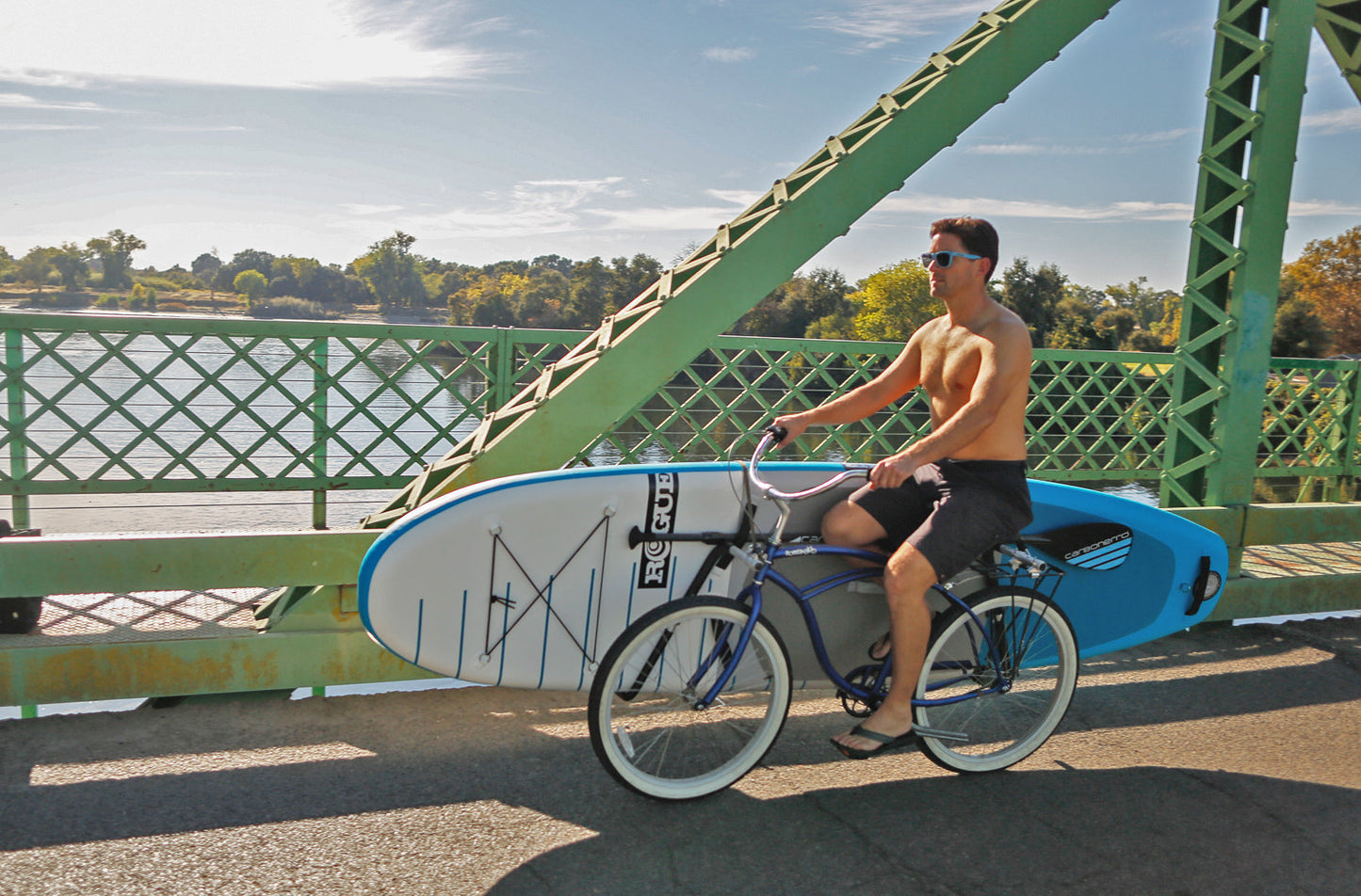 SUP Paddle Board bike Rack side mount