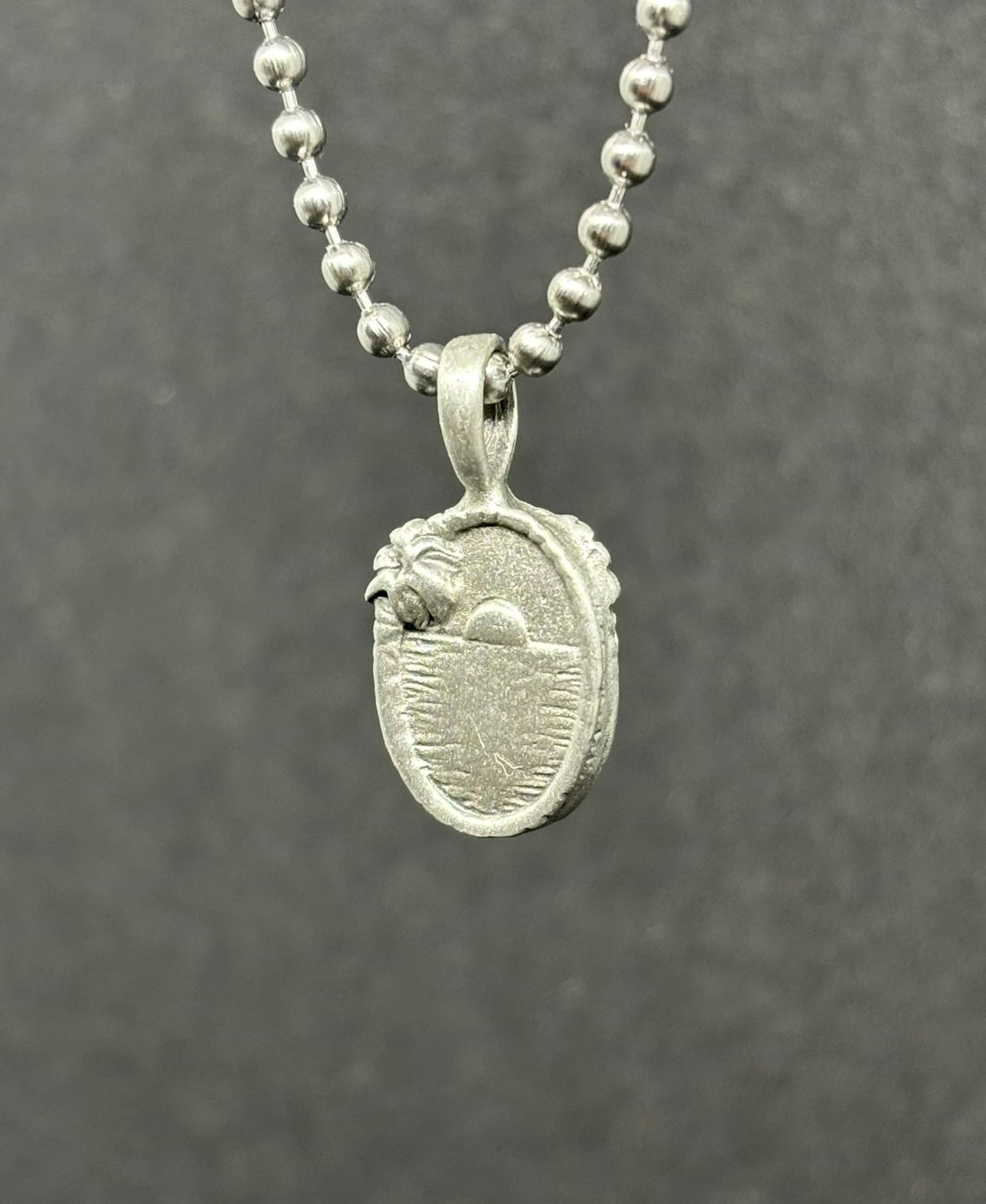 Sunset Pewter Surf Pendant by Strickly Boarding