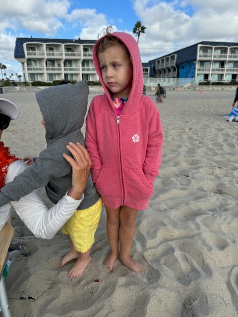 Surfer Girls Rule Toddler Hoodie
