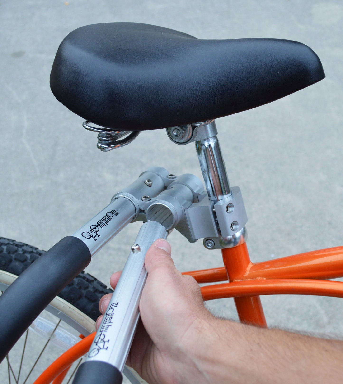 Surfboard Shortboard Bike Rack side mount
