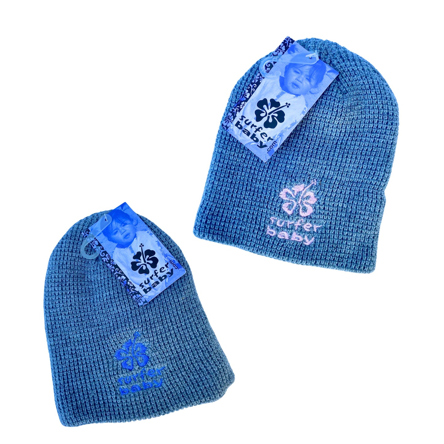 Surfer Baby Knit Waffle-weave Beanie
