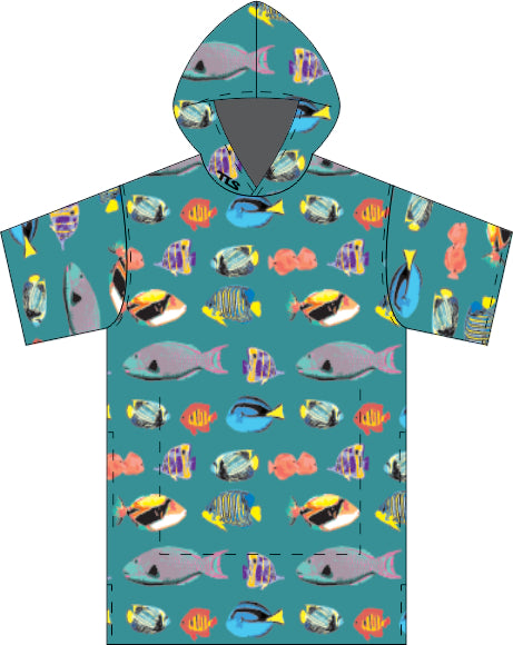 Surfer and paddler Changing poncho robe gift set