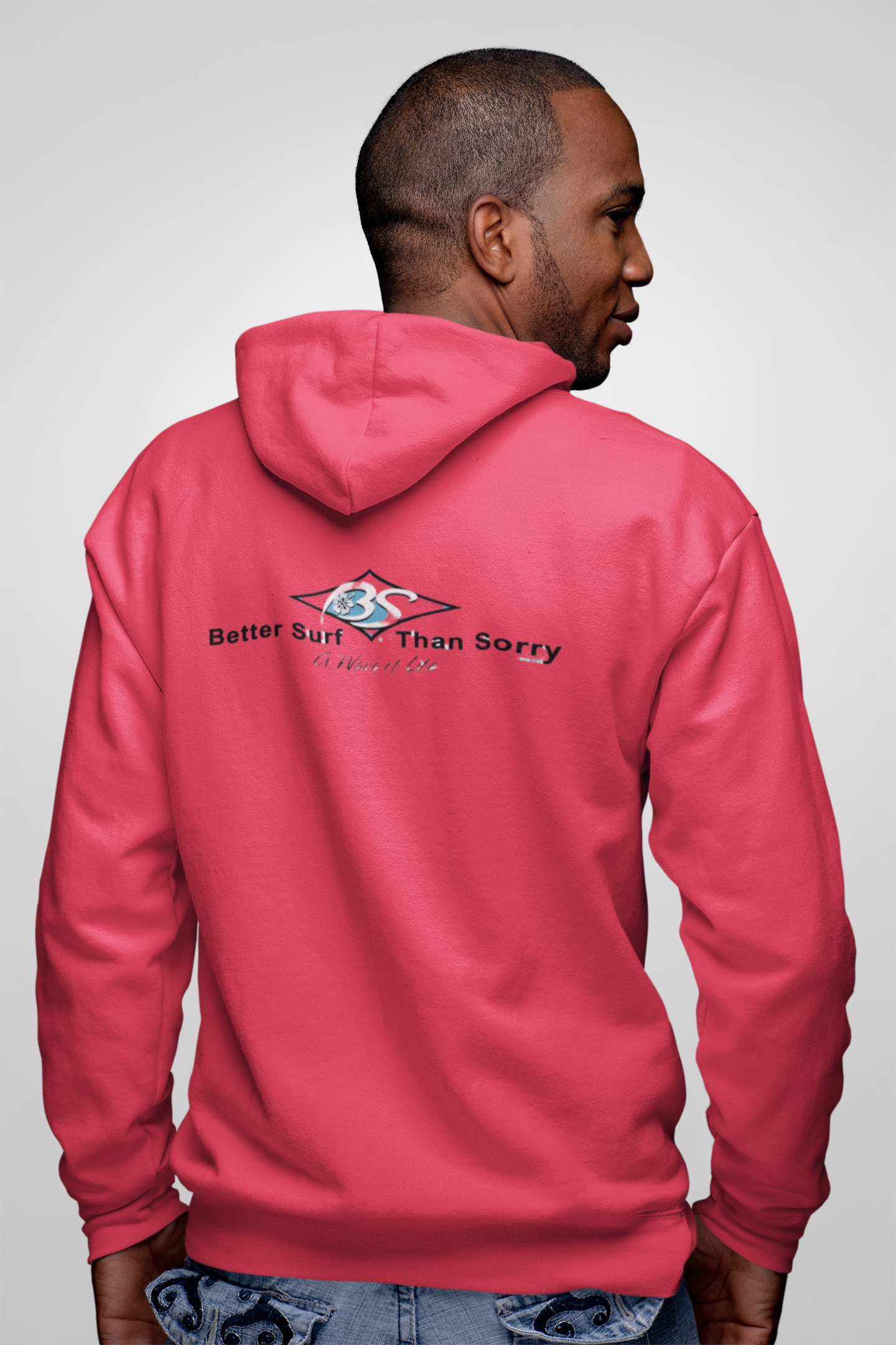 Better Surf than Sorry full zip super soft light weight hoody sweatshirt
