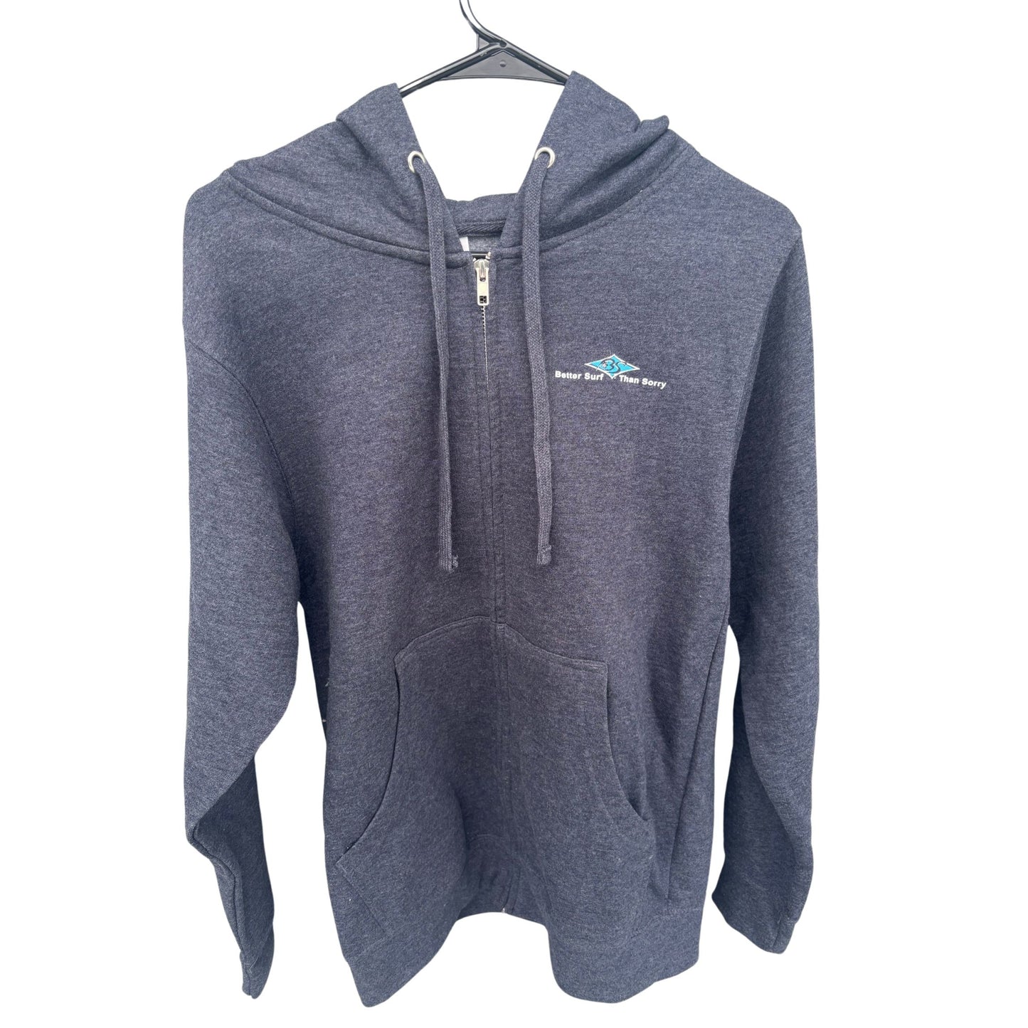 Better Surf than Sorry full zip super soft light weight hoody sweatshirt