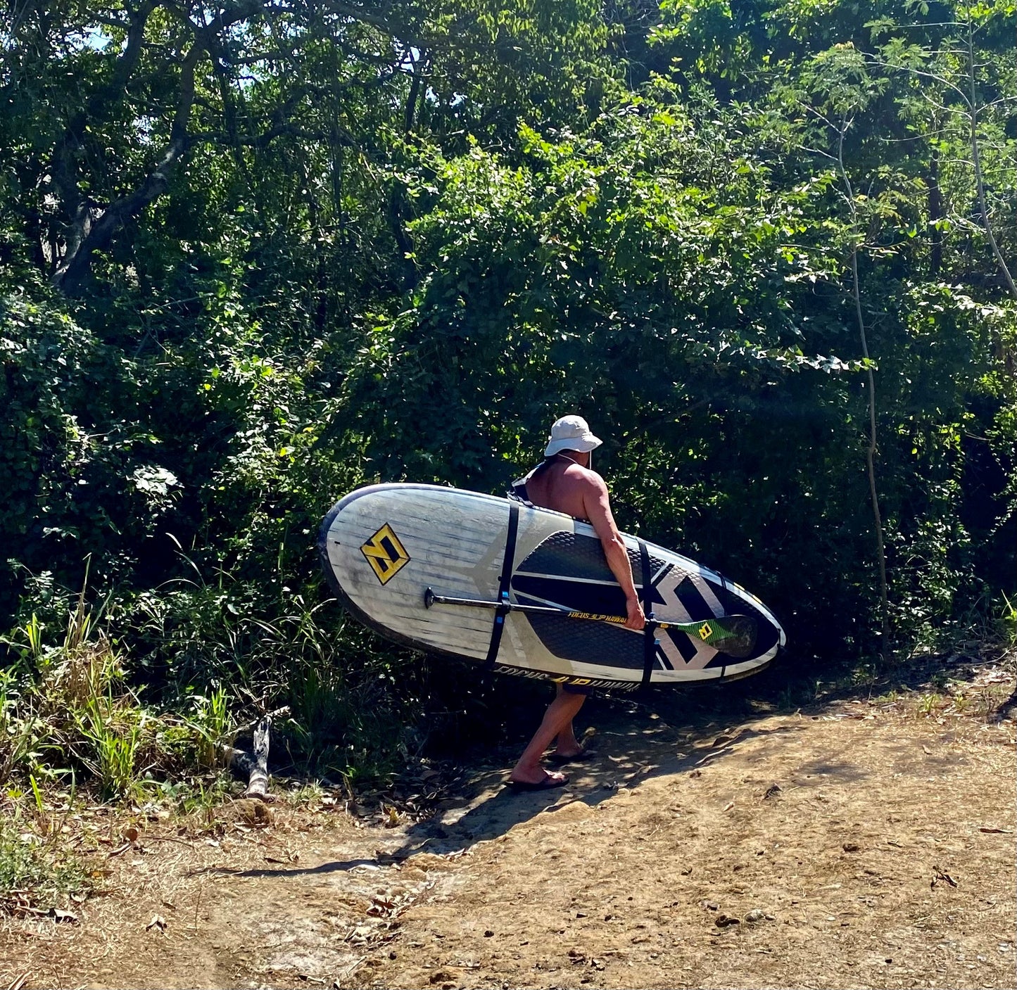 The Big Board SUP Schlepper Stand Up Paddle Board Carrier Shoulder Sling