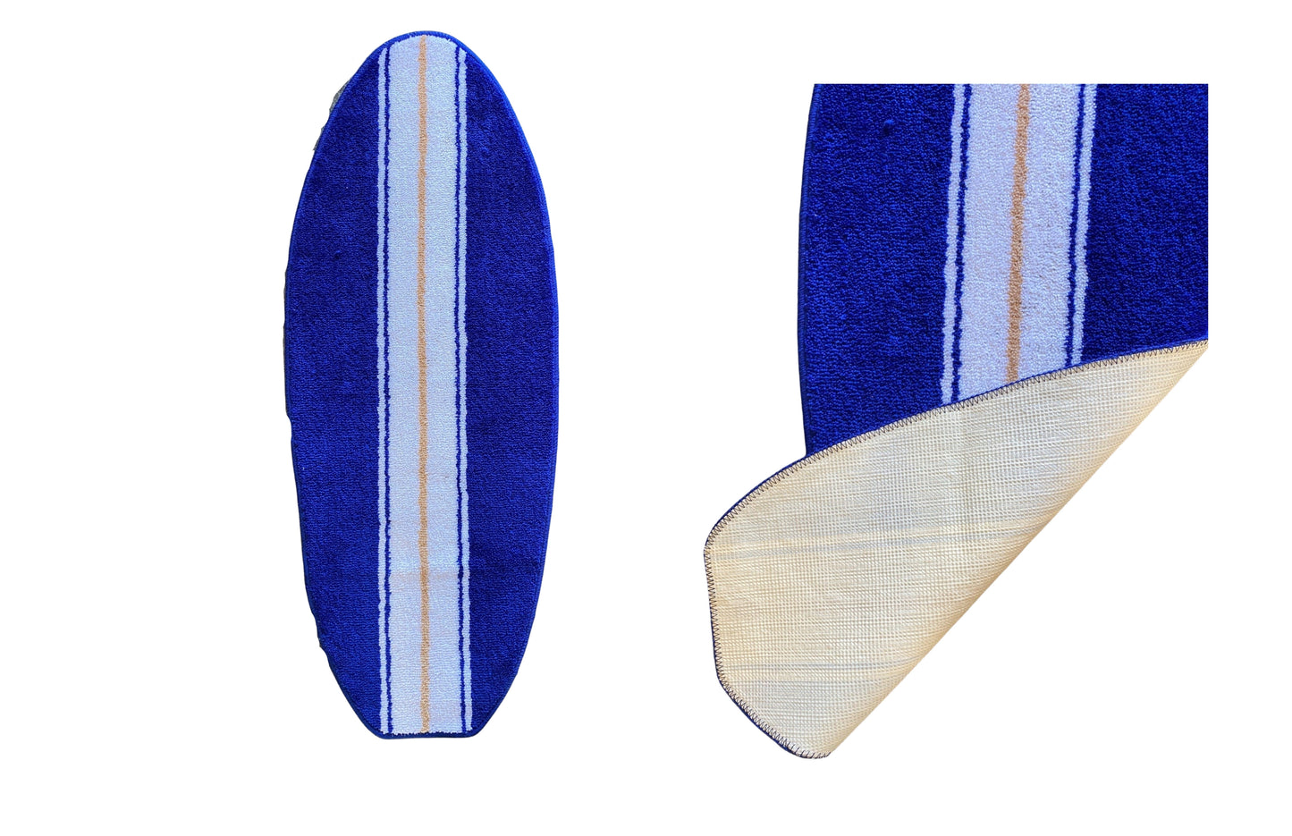 Surfboard Shaped Rug Mat
