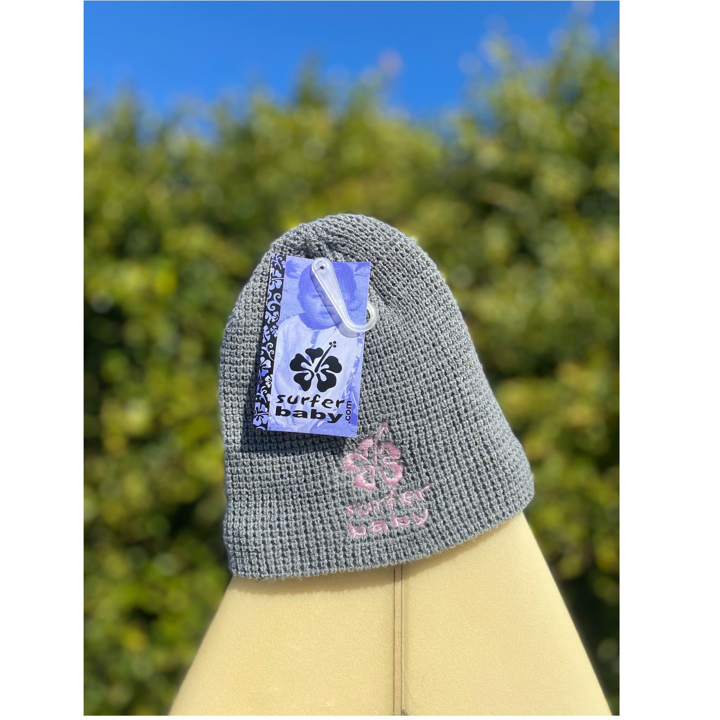 Surfer Baby Knit Waffle-weave Beanie