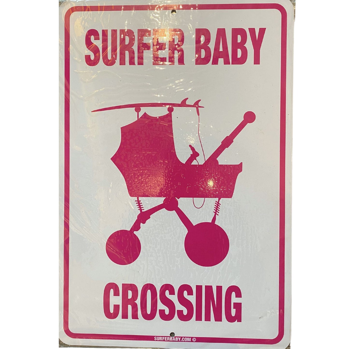 Surfer Baby Crossing Signs