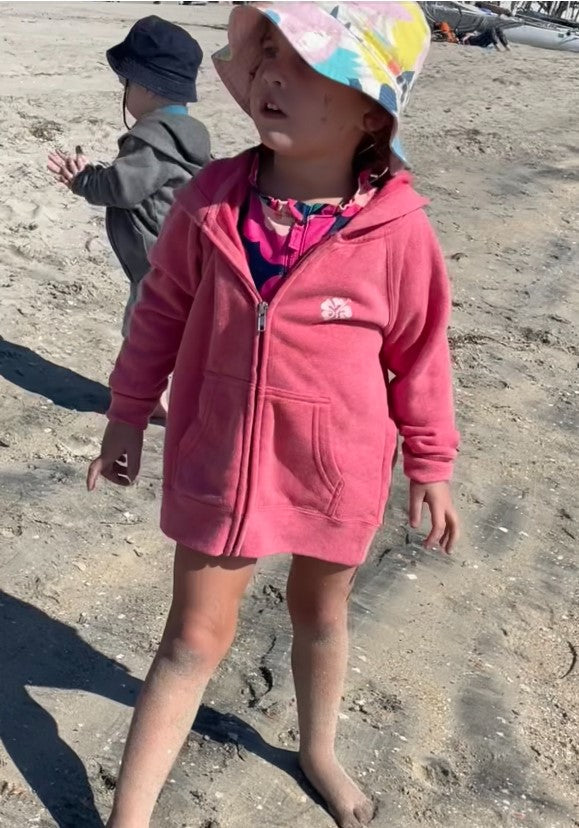 Surfer Girls Rule Toddler Hoodie