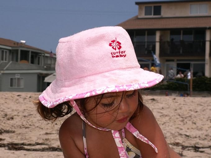 Surfer Baby Cotton Terry Floppy bucket Sun Hat
