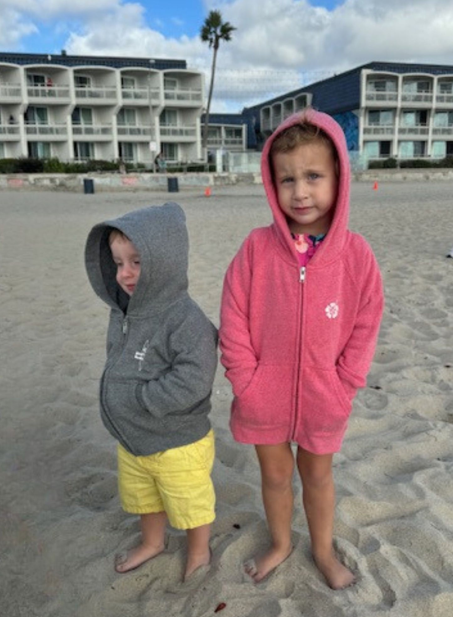 Surfer Girls Rule Toddler Hoodie
