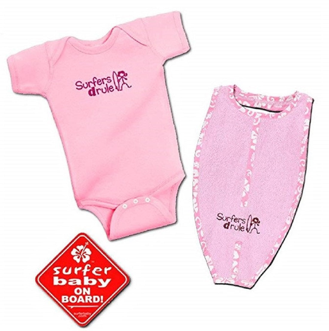 Surfers Drule Surfer Baby Gift Set - Blue