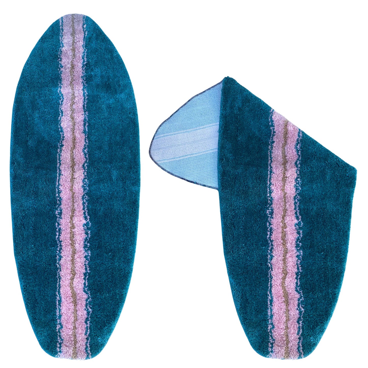 New longer Surfboard Shaped Rug Mats 5ft