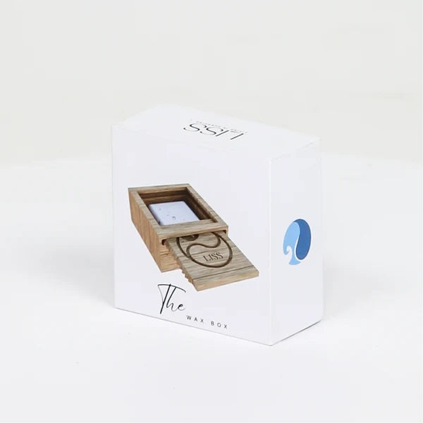 Wood wax Box Great Surfer Gift