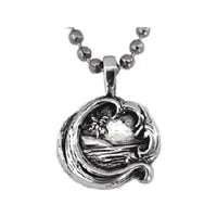 Mermaid Sterling Silver Surf Pendant by Strickly Boarding