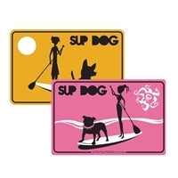 SUP Dog Paddle boarding aluminum sign