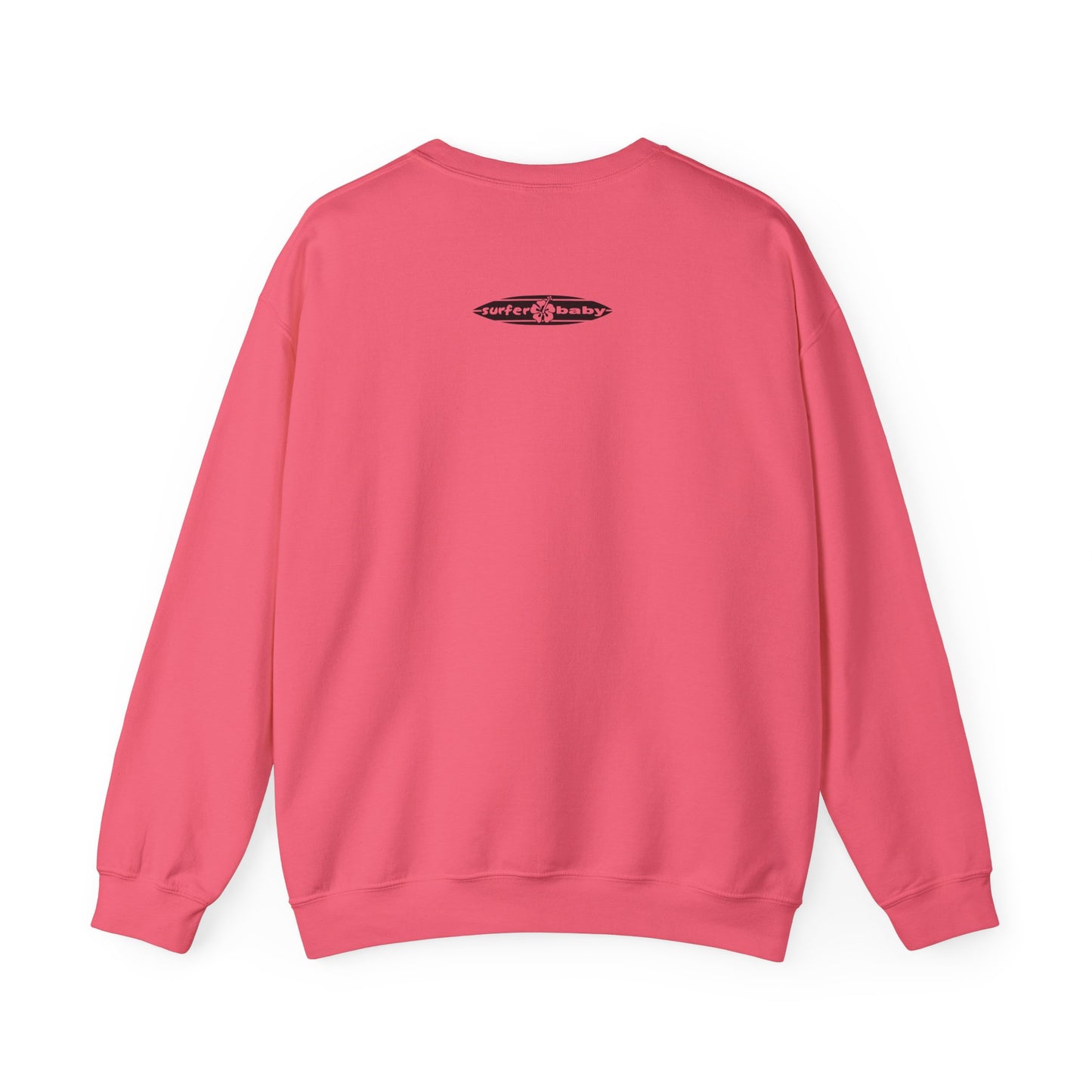 Surfer Baby on Board Crewneck Sweatshirt Maternity Clothes