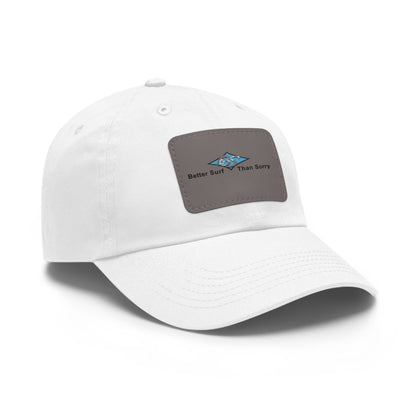 Better Surf than Sorry baseball cap with Leather Patch