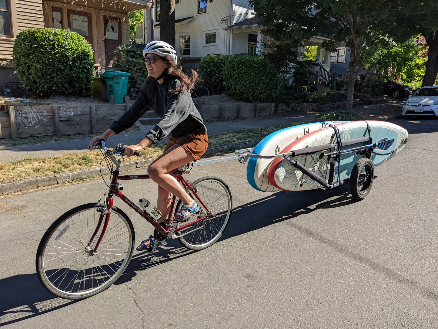 SUP and Kayak Trailer V1 - Steel Frame