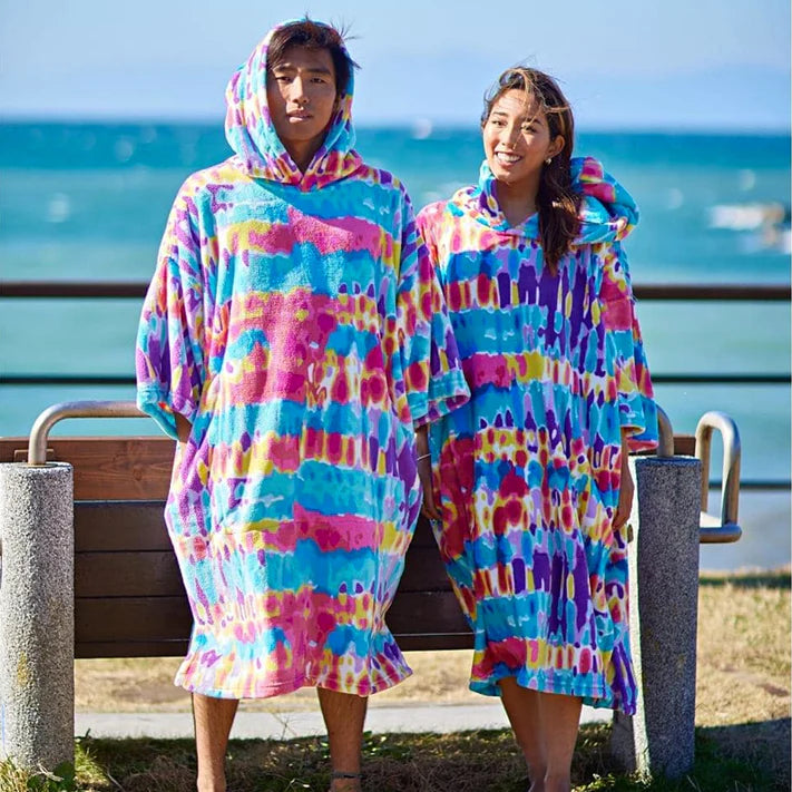 Hooded Poncho Changing Towel Robe