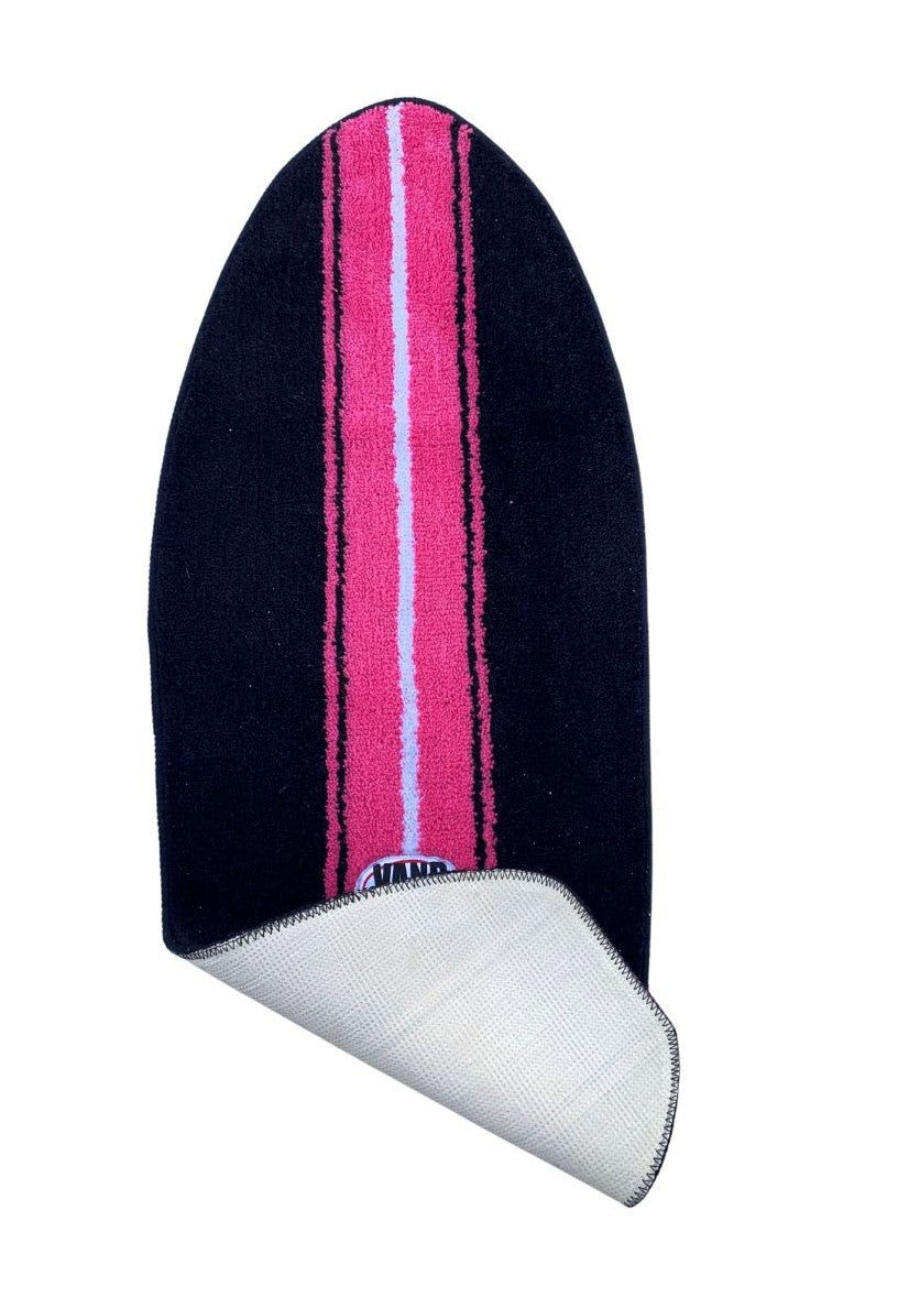 Surfboard Shaped Rug bath Mat