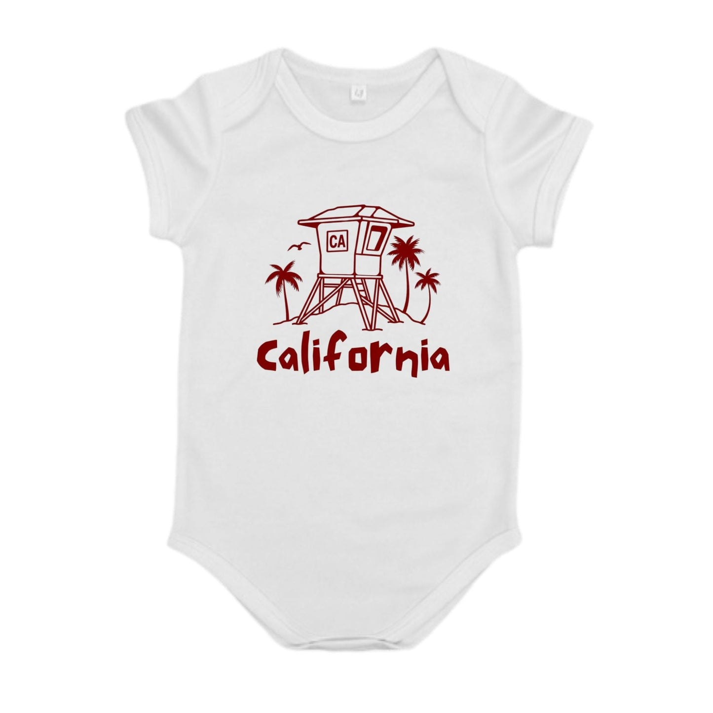 California Lifeguard Baby Onesie Bodysuit