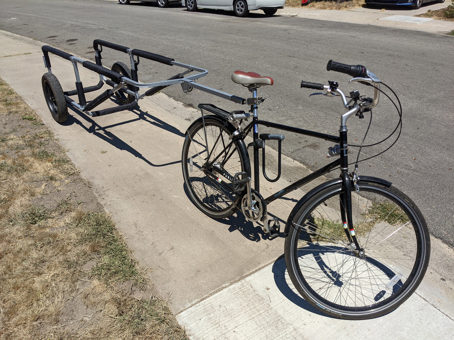SUP and Kayak Trailer V1 - Steel Frame