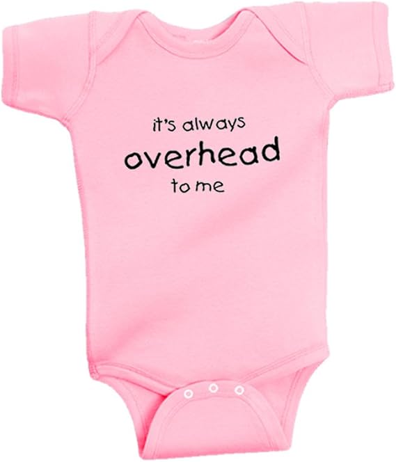 Its Always Overhead To Me surf baby One Piece bodysuit