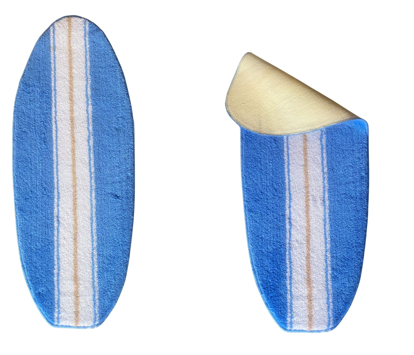 Surfboard Shaped Rug Mat