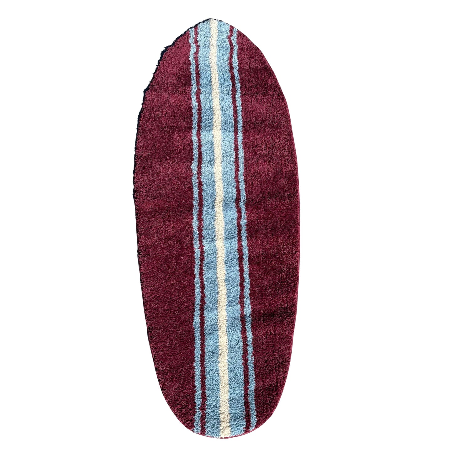 Surfboard Shaped Rug bath Mat
