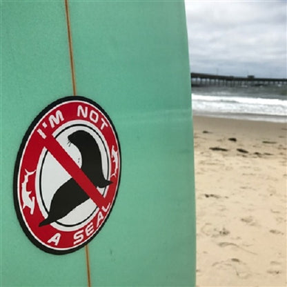 I'm Not a Seal Shark Repellent Sticker